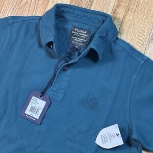 Filson Ducks Unlimited Polo Mens Size XS Green Shirt Activewear Casual NWT‎ $95